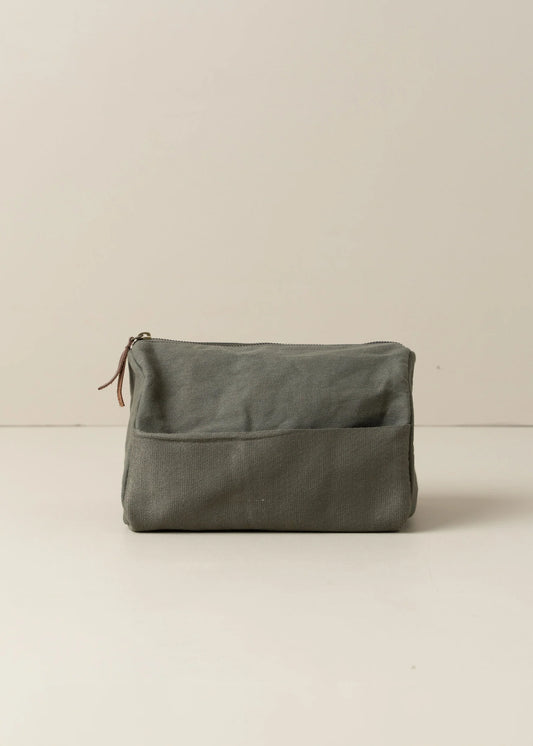 Saarde - Journey Toiletrycanvas Bag - Olive