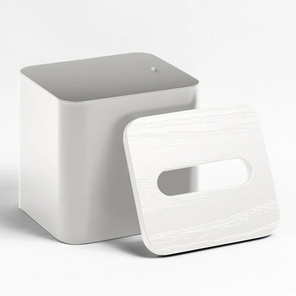 Designstuff - Square Tissue Box - Matte White