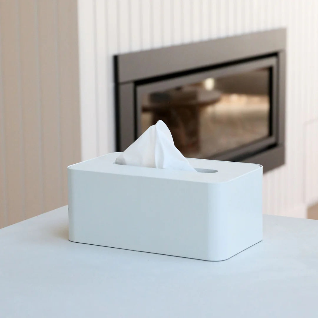 Designstuff - Tissue Box - Matte White