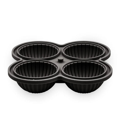 Designstuff - Sphere Riplet Ice Cube Tray - Black