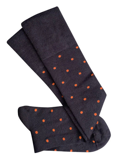 Tightology - Merino Wool Socks - Dotty - Chocolate - One Size