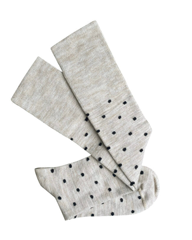 Tightology - Merino Wool Socks - Dotty - Marble - One Size