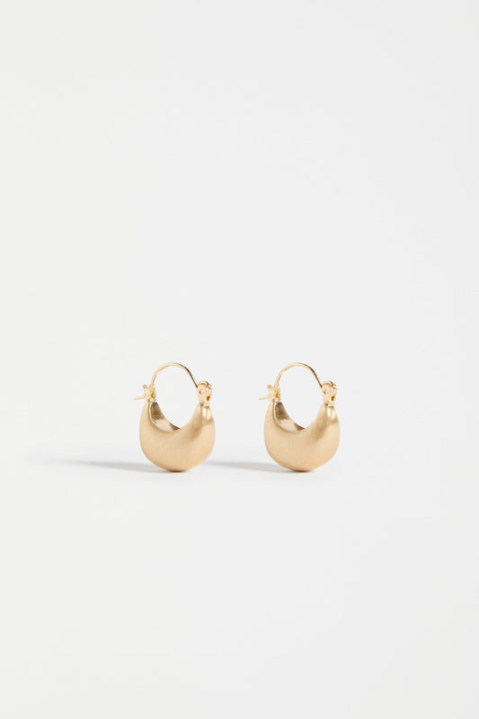 Elk The Label - Ellik Short Hoop Earring - Gold