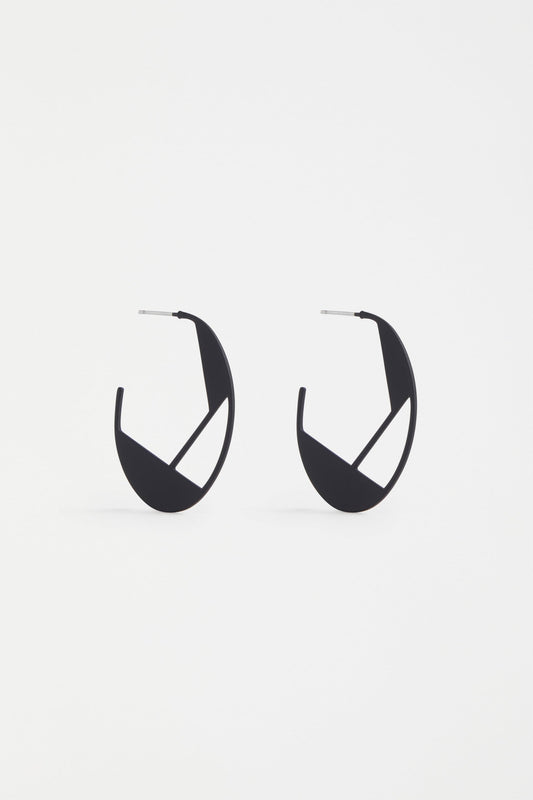 Elk The Label - Nuri Hoop Earring - Black