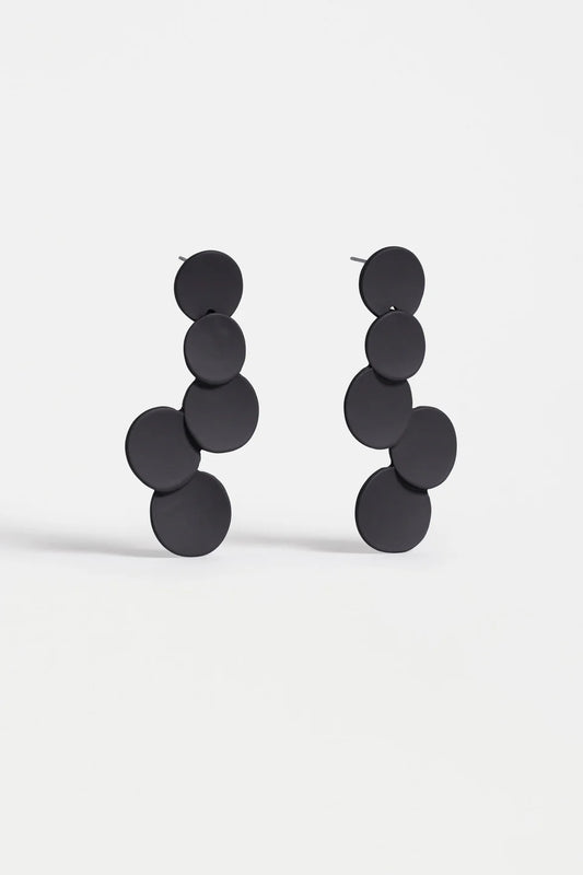 Elk The Label - Tallke Drop Earring - Black