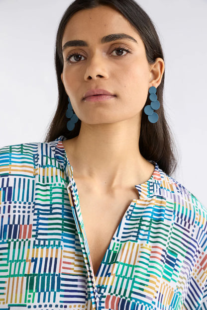 Elk The Label - Tallke Drop Earring - Slate Blue