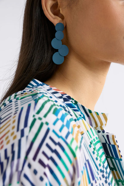 Elk The Label - Tallke Drop Earring - Slate Blue