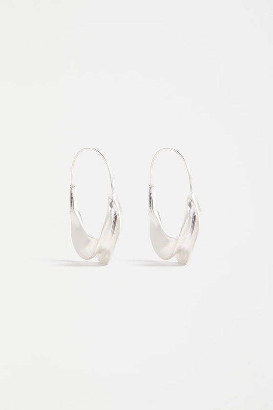 Elk The Label - Siita Hoop Earring - Silver
