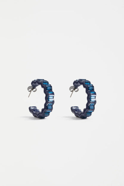 Elk The Label - Jolle Hoop Earring - Bright Navy