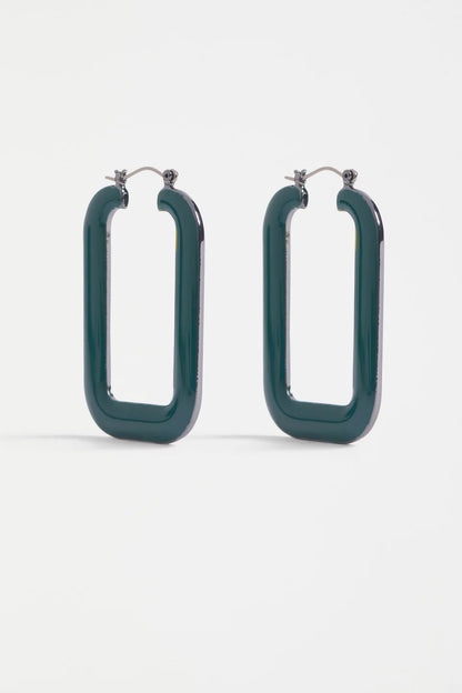 Elk The Label - Innfellt Square Hoop - Jasper