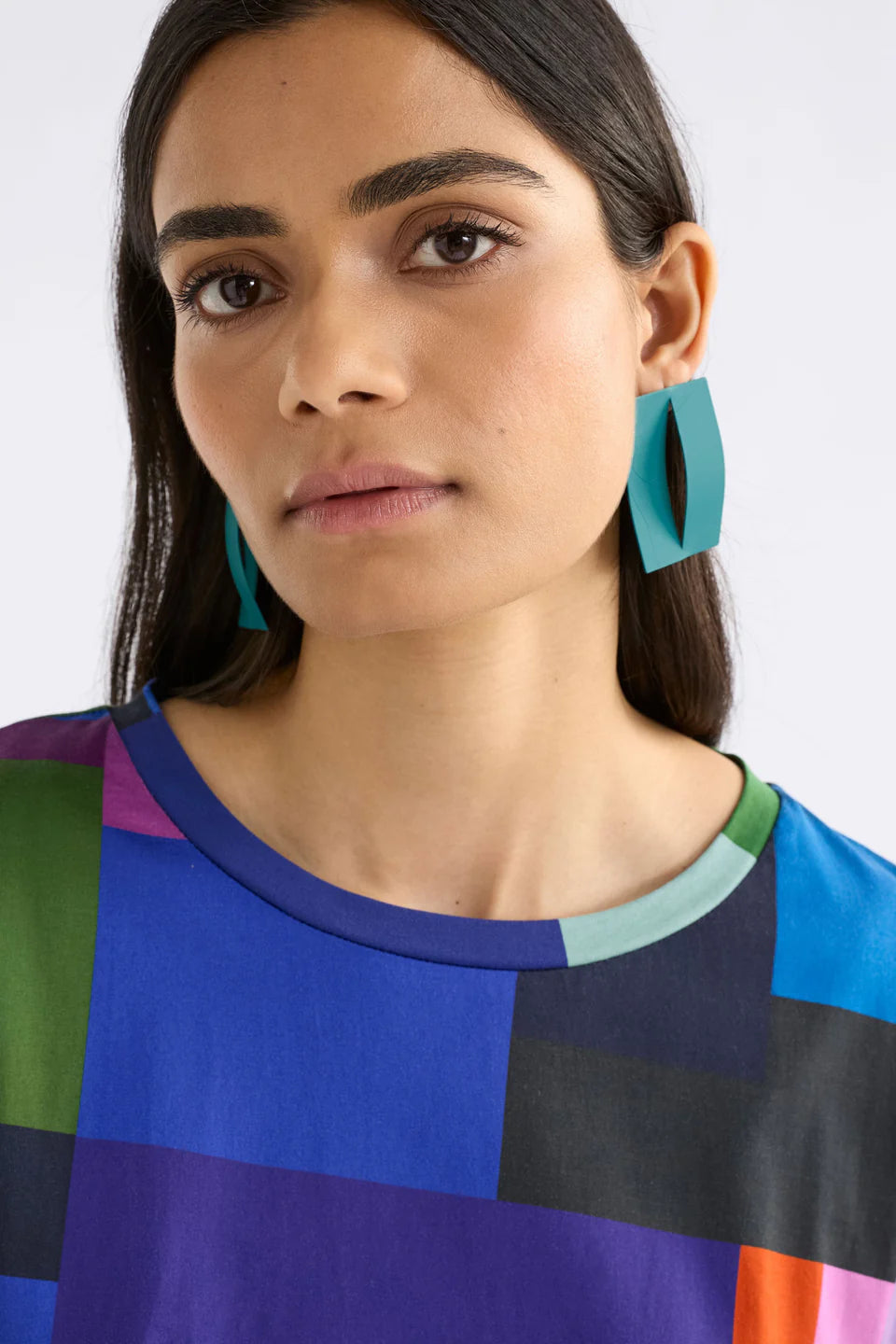 Elk The Label - Trel Drop Earring - Teal
