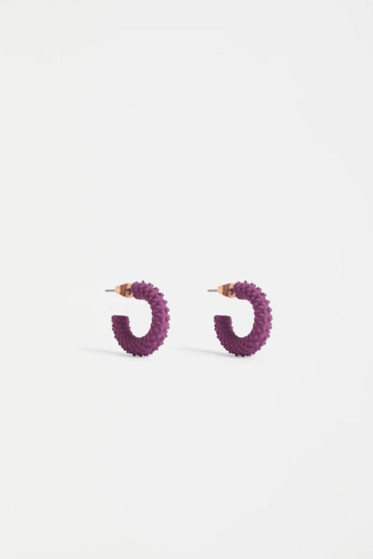 Elk The Label - Ekstaa Mini Hoop Earring - Mulberry