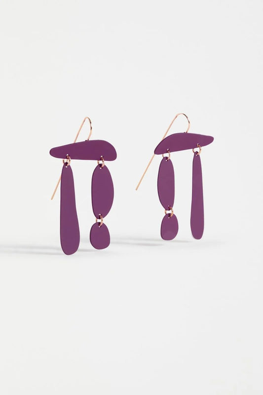 Elk The Label - Saaras Hook Earring - Purple