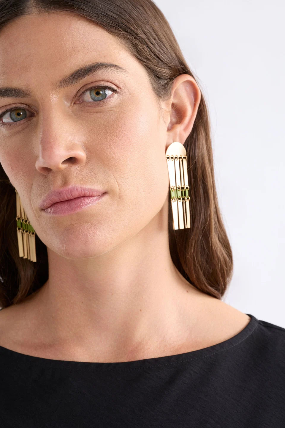 Elk The Label - Tallfra Long Stud - Gold