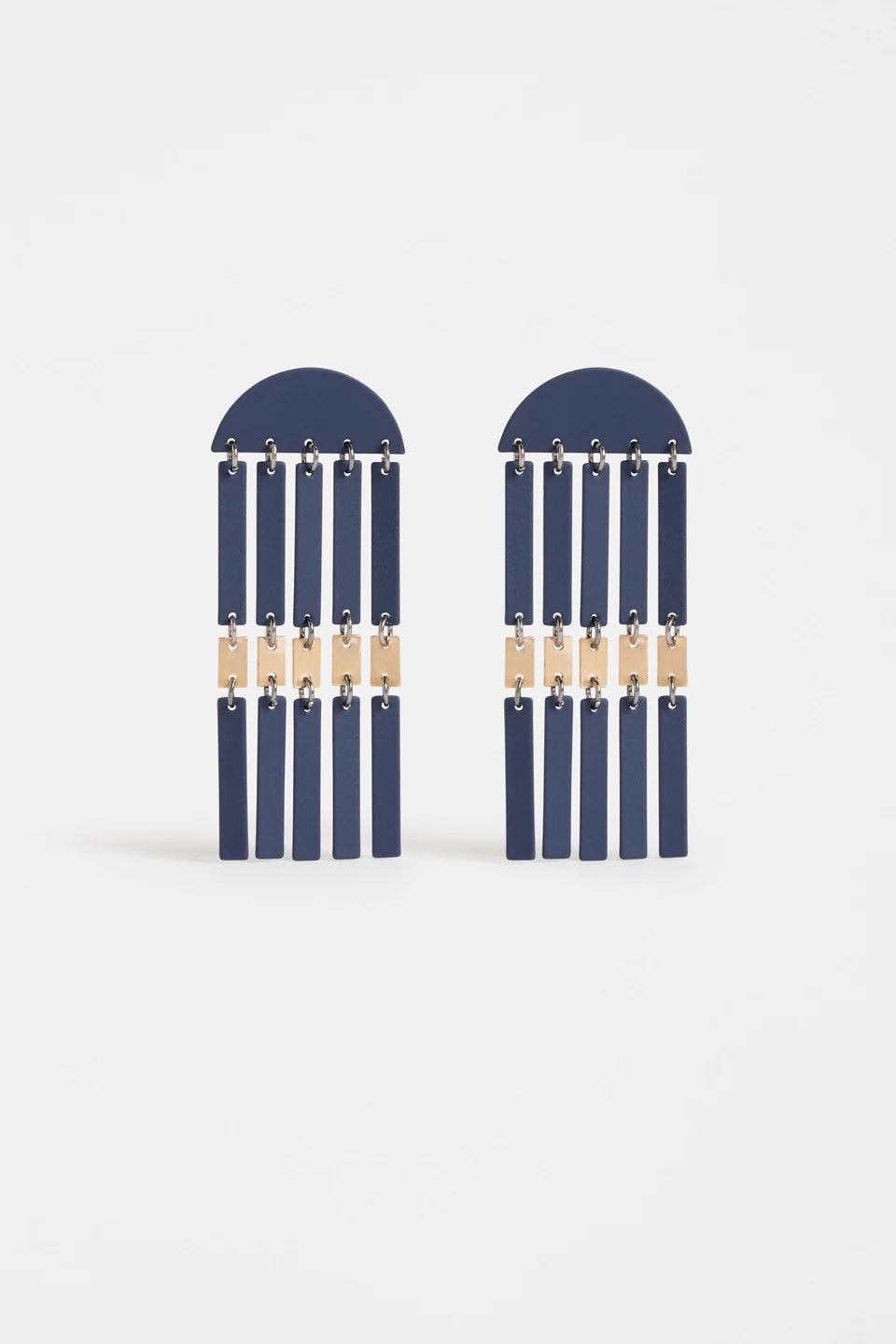 Elk The Label - Tallfra Long Stud - Vibrant Blue