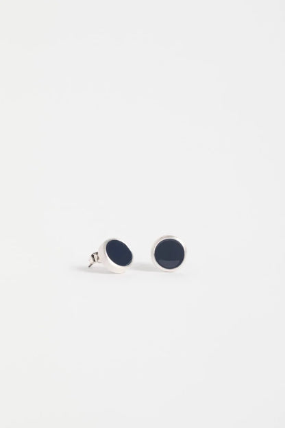 Elk The Label - Malj Stud Earring - Small - Midnight