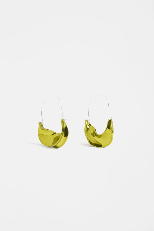 Elk The Label - Siita Hoop Earring - Artichoke