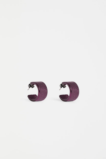 Elk The Label - Glynn Small Hoop Earring - Shiraz