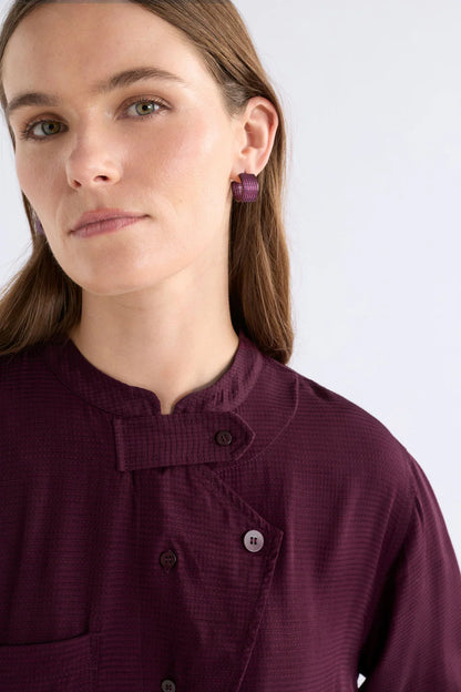 Elk The Label - Glynn Small Hoop Earring - Shiraz