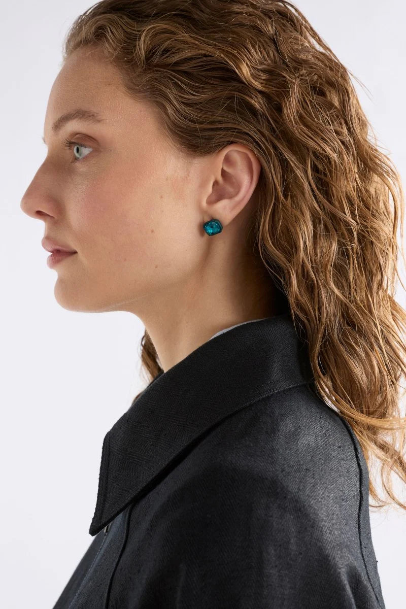 Elk The Label - Jule Mini Stud Earring - Peacock