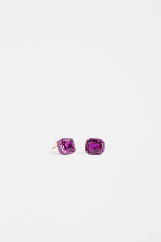 Elk The Label - Jule Mini Stud Earring - Fuchsia