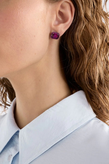 Elk The Label - Jule Mini Stud Earring - Fuchsia