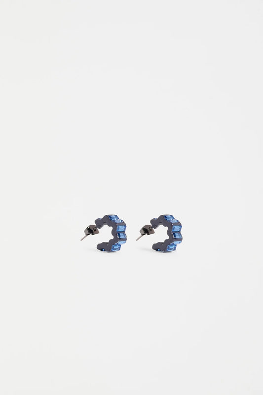 Elk The Label - Jolle Mini Hoop Earring - Midnight
