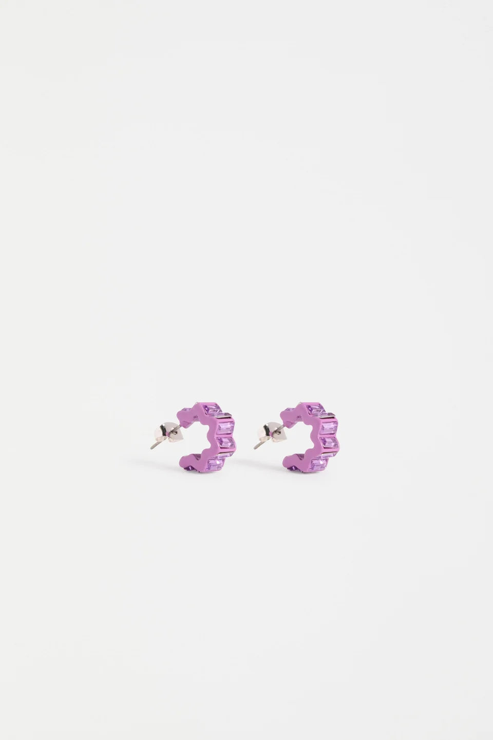 Elk The Label - Jolle Mini Hoop Earring - Violet