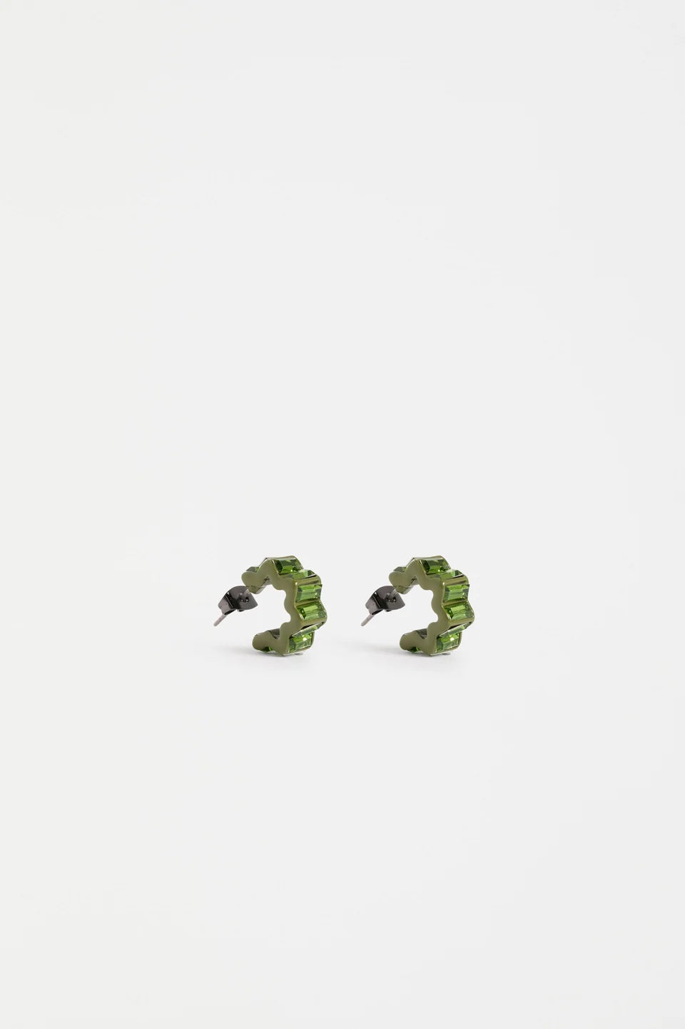Elk The Label - Jolle Mini Hoop Earring - Artichoke