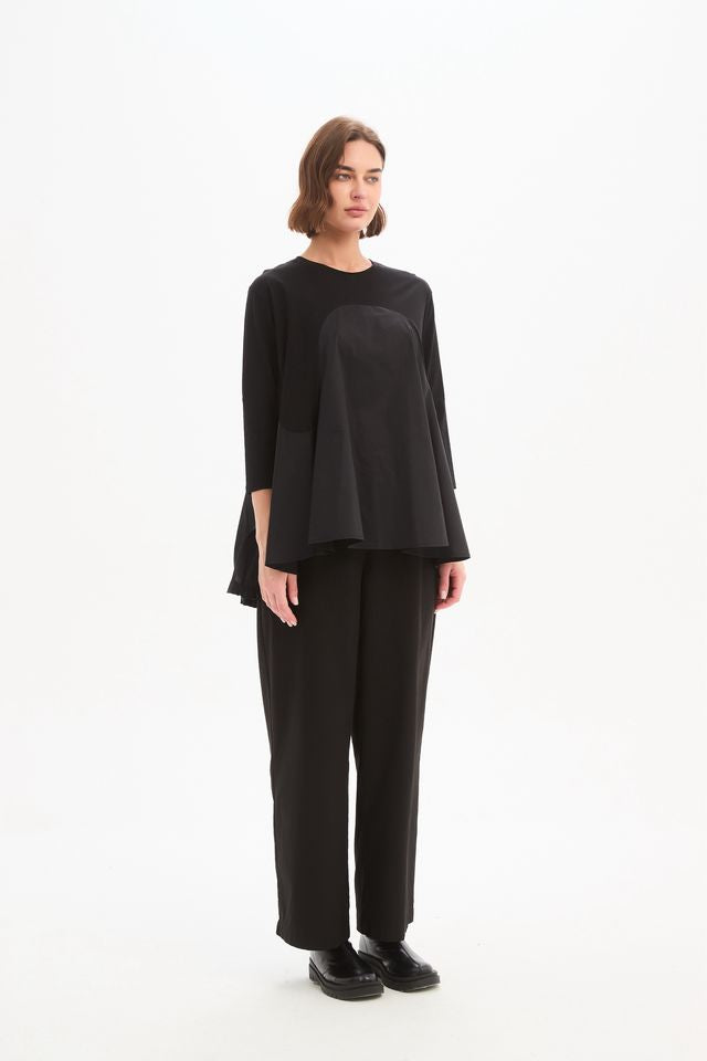 Tirelli - Arc Seam Combi Top - Black