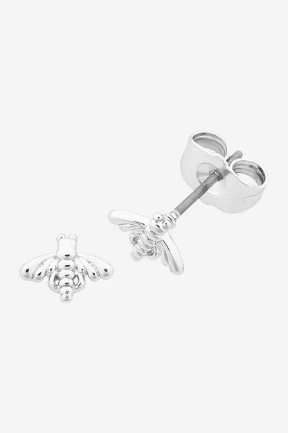 Liberte - Petite Bee Earring - Silver