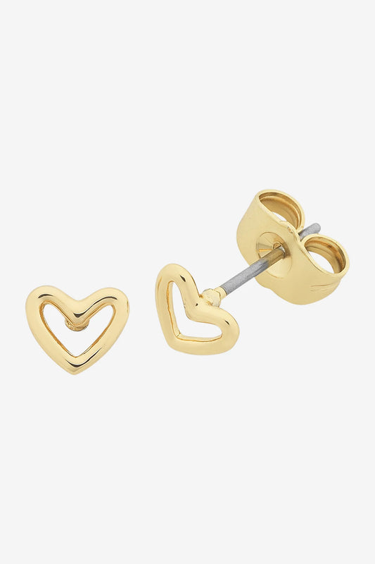 Liberte - Petite Heart - Gold - Earring