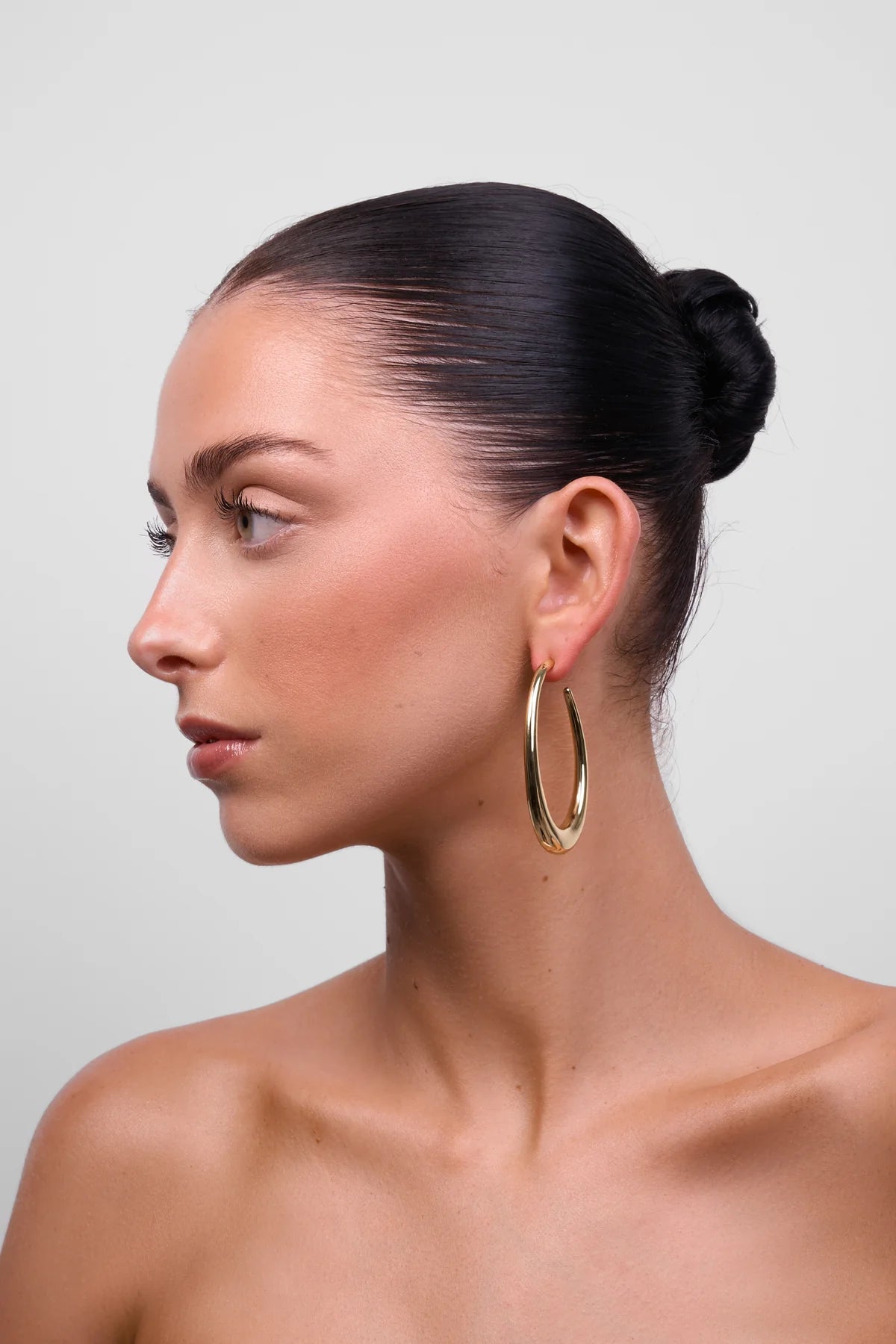 Liberte - Crew Earring - Gold