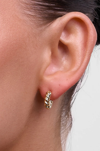 Liberte - Phoebe Rope Earring - Gold