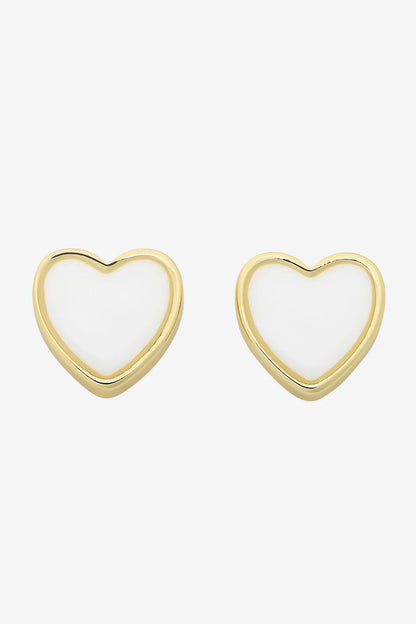 Liberte - Myra Heart Stud - Gold