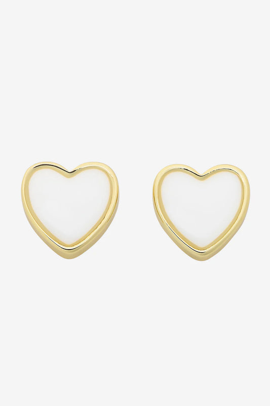Liberte - Myra Heart Stud - Gold
