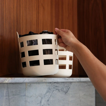 Designstuff - Enkel Studio - Storage Basket - Set Of 2 - Small - Sand