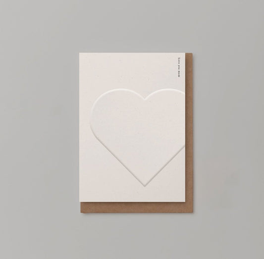 Kinshipped - Love You, Mum - Greeting Card