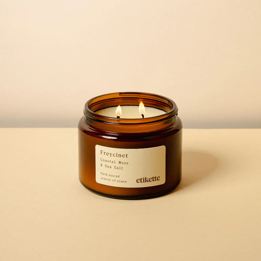 Etikette - Candle - Freycinet In Coastal Moss & Sea Salt - 500ml