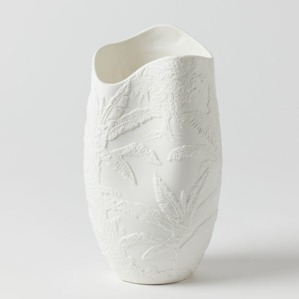 Pilbeam Living - Banksia Vase - Organic - White