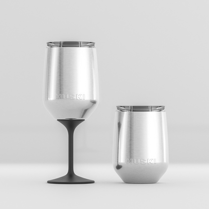 Huski - Wine Tumbler 2.0 - Black