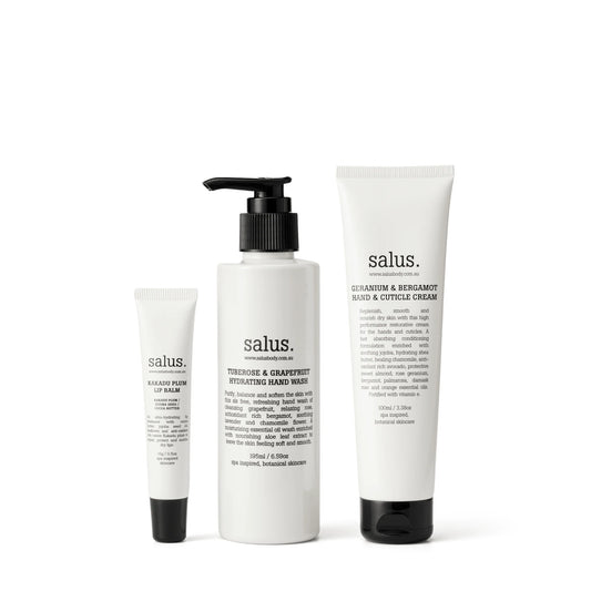 Salus - Gift Set - Hand & Lip Replenishing Trio