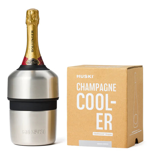 Huski - Champagne Cooler - Brushed Stainless