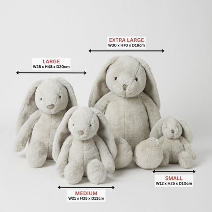 Jiggle & Giggle - Bunny - Small - Grey