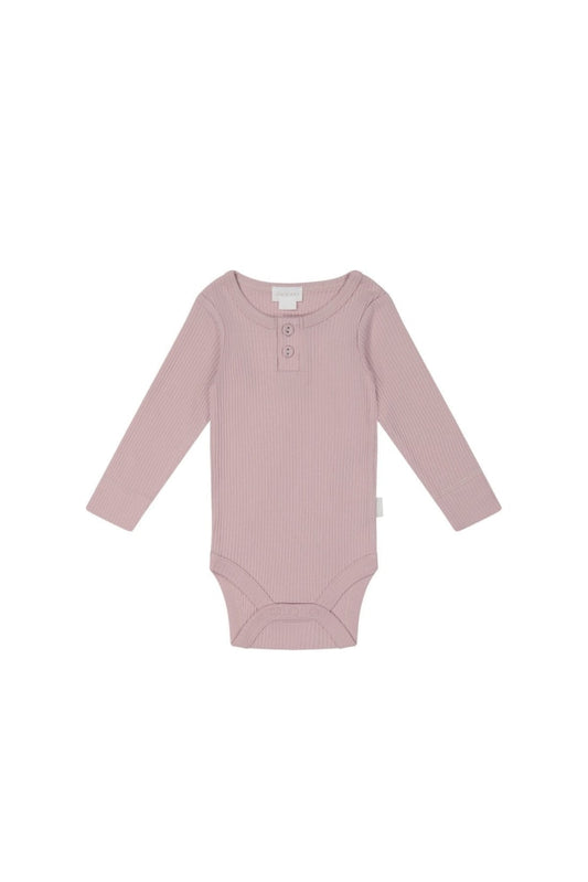 Jamie Kay - Modal Long Sleeve Bodysuit 0-3M Blossom Apparel & Accessories > Clothing Baby Toddler