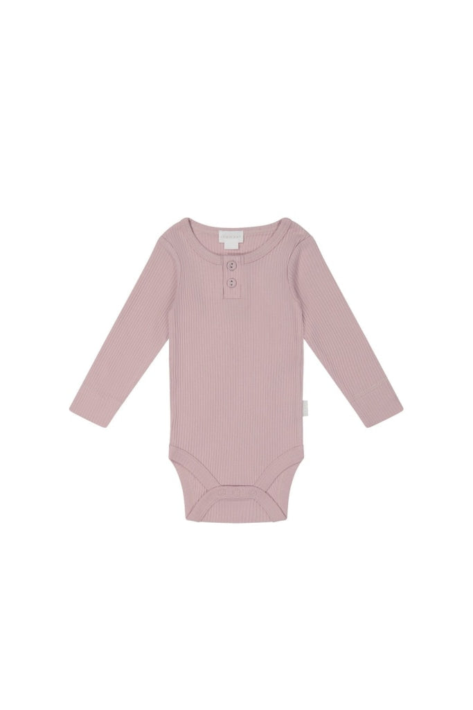 Jamie Kay - Modal Long Sleeve Bodysuit 0-3M Blossom Apparel & Accessories > Clothing Baby Toddler