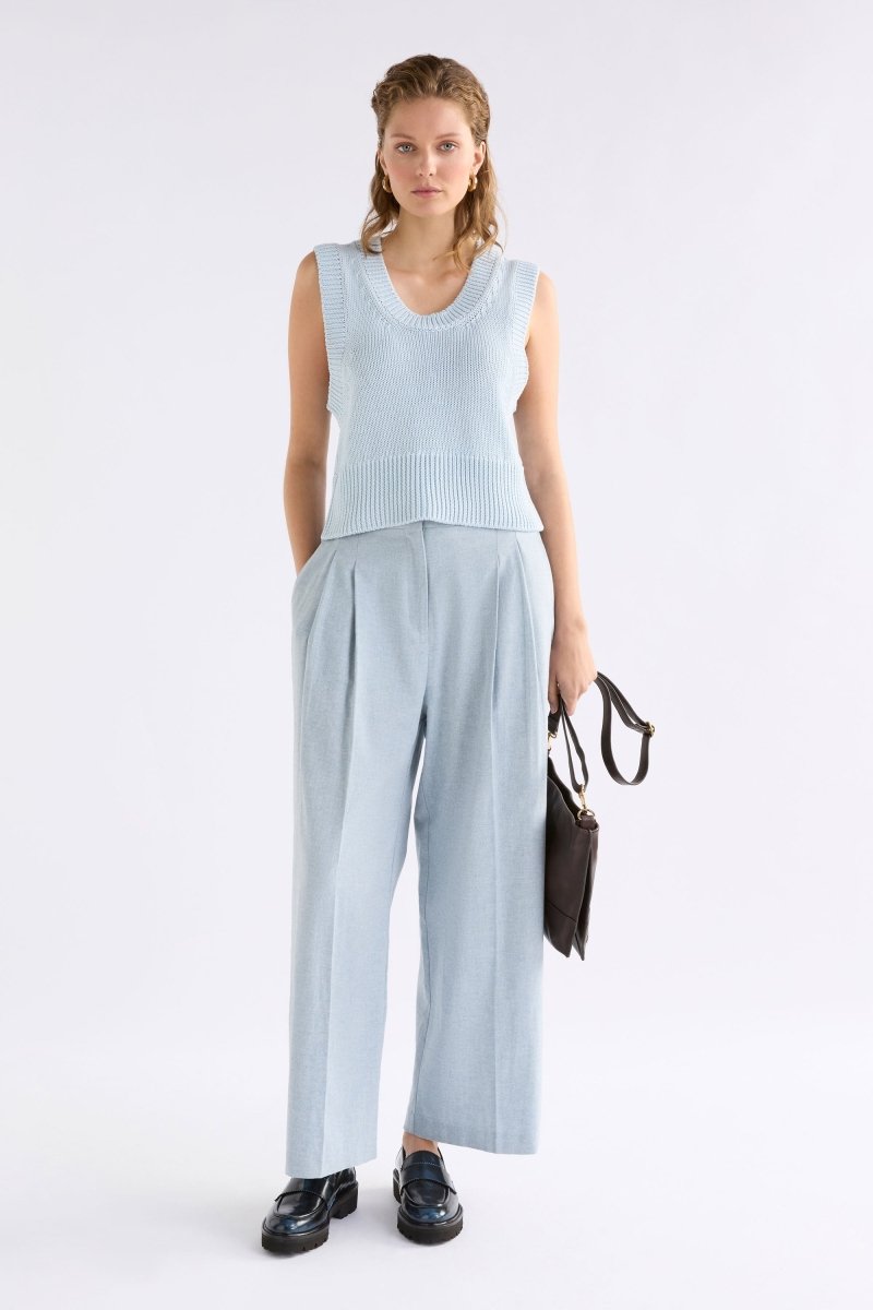 Elk The Label - Mikkel Vest - Pearl Blue