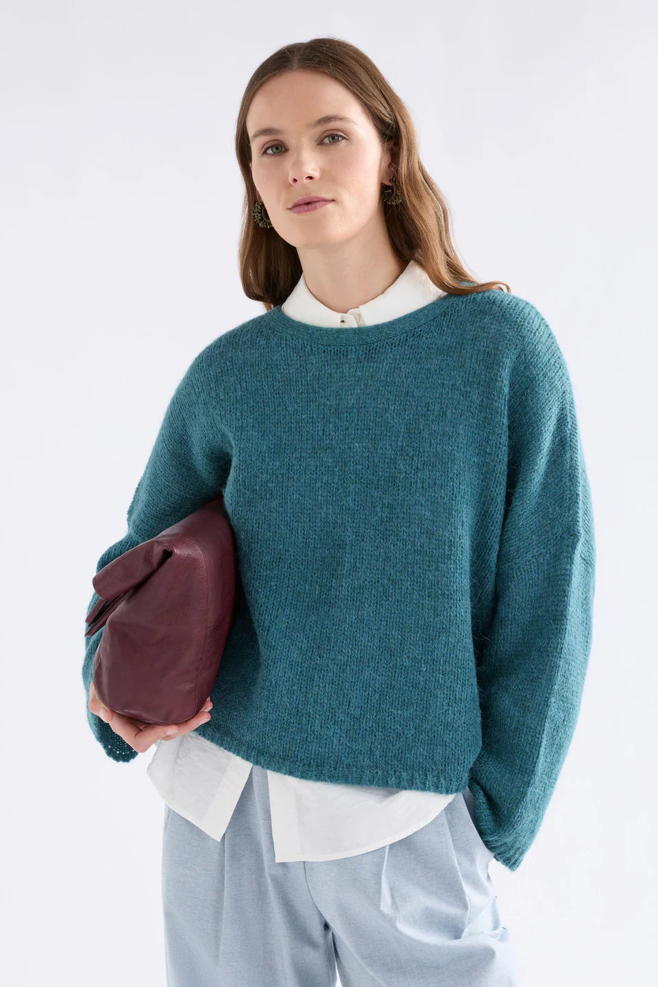 Elk The Label - Agna Sweater - Stone Blue