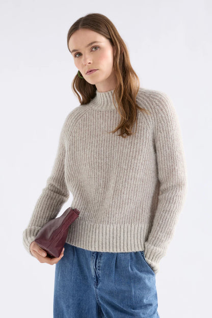 Elk The Label - Aleph Sweater - Oatmeal Melange