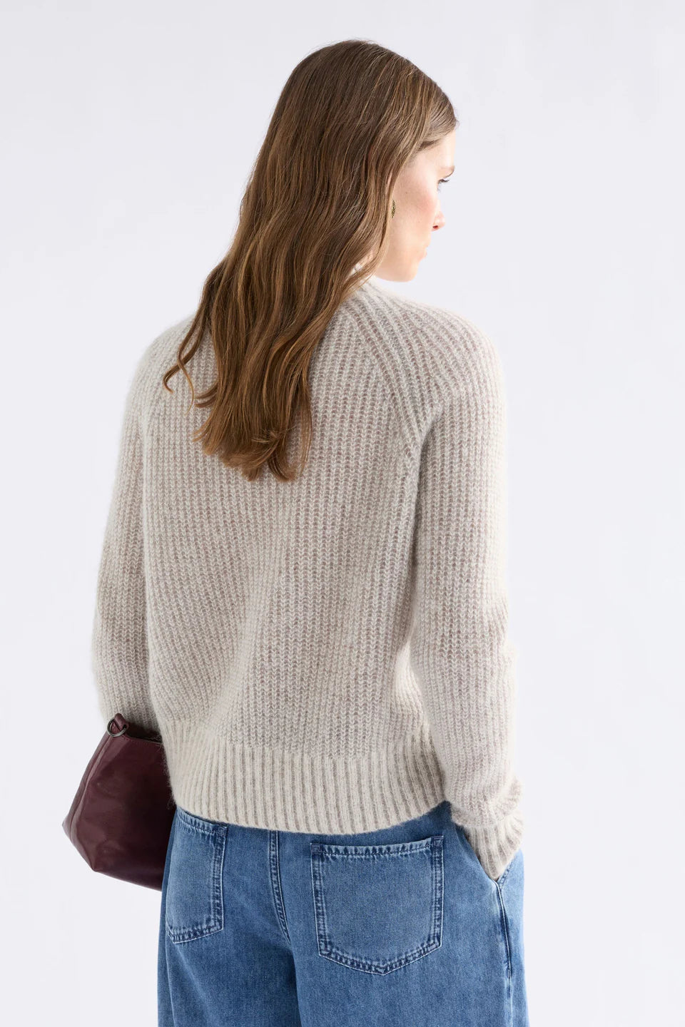 Elk The Label - Aleph Sweater - Oatmeal Melange
